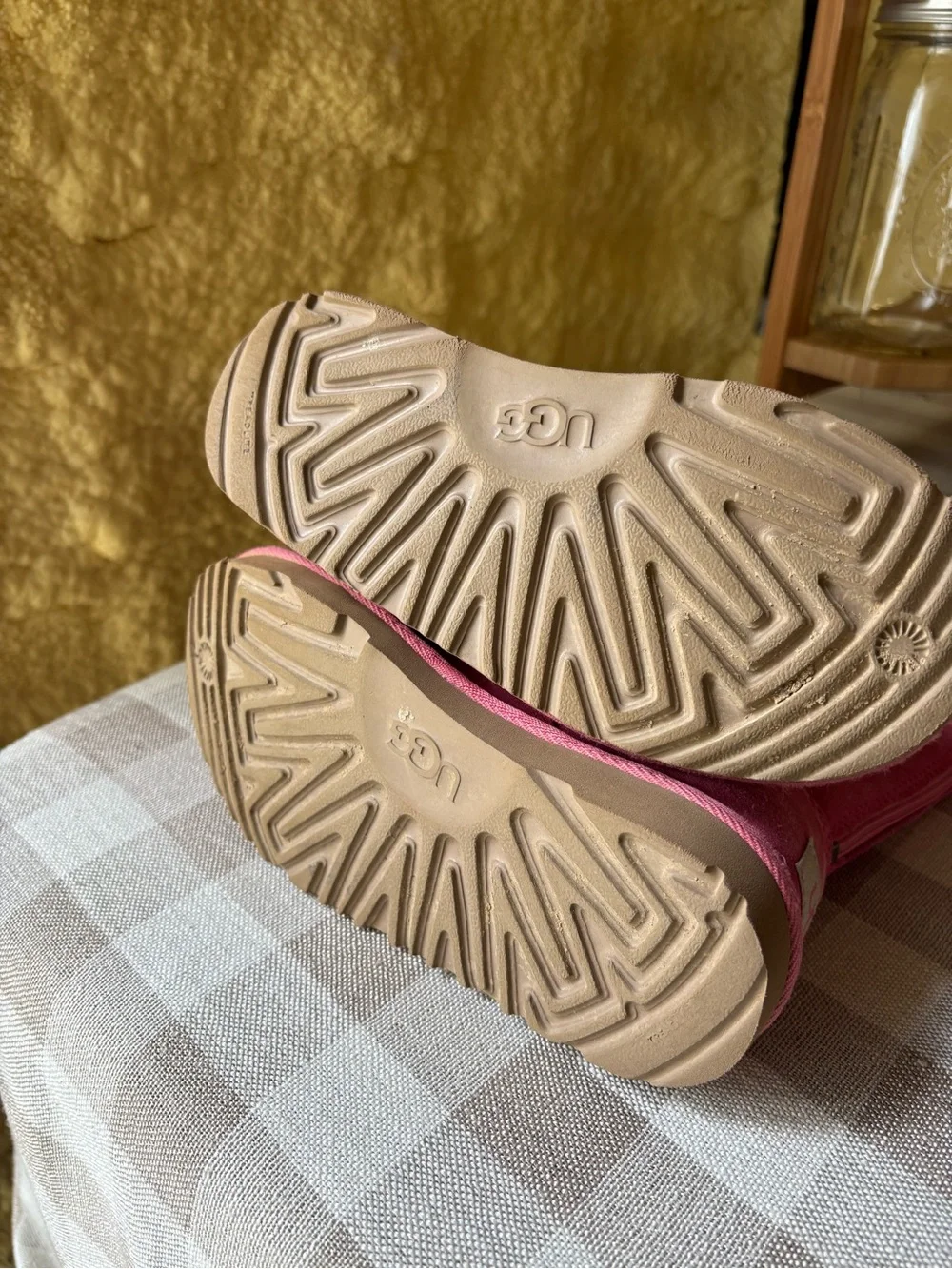 UGG suede exterior